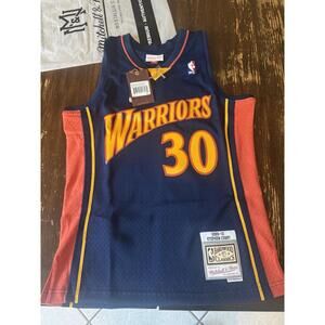 Mitchell & Ness Stephen Curry Golden State Warriors Swingman Jersey Size S NEW